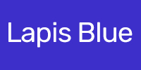 Lapis Blue