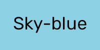 Sky-blue